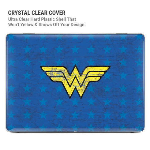 DC Comics Wonder Woman Emblem on Flag MacBook Air 15in (2023-2025) Case plus Skin
